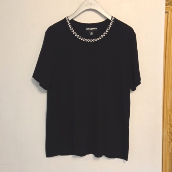 Karl Lagerfeld Sweaters - Karl Lagerfeld soft knit Sweater L EUC